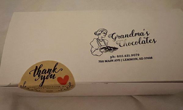 Grandma's Chocolates