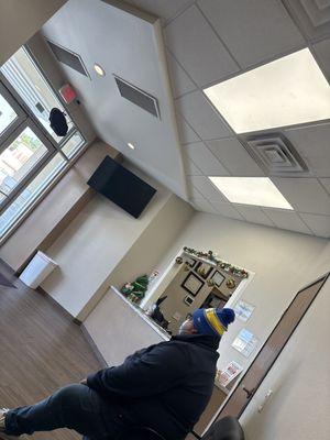 Sala de espera de clínica médica san Pablo