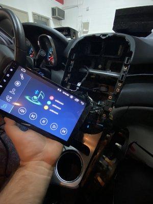 Head unit installation