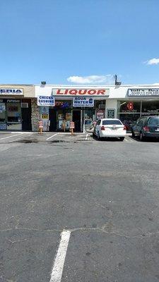 Simply says liquor as the title.