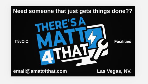 There's A Matt 4 That