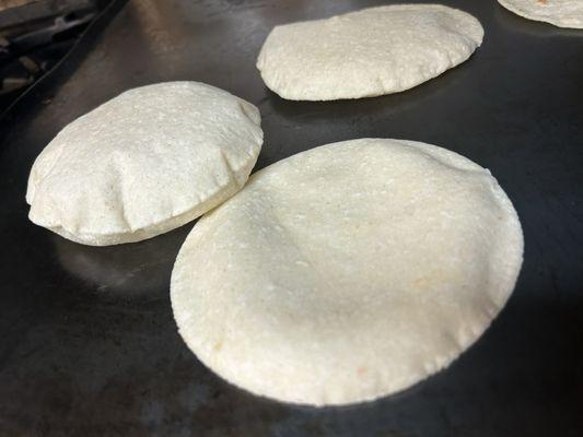 Fresh tortillas