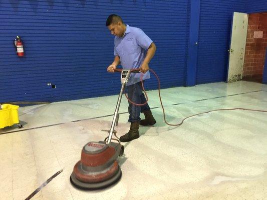Cleaning is our middle name. There is no floor that we cant make shine again.