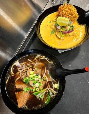 KHAO SOI NOODLE
BEEF NOODLE SOUP