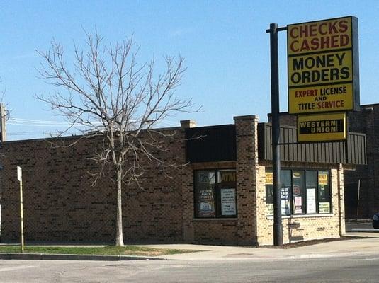 Lots of parking on the south side of the building and behind the building.