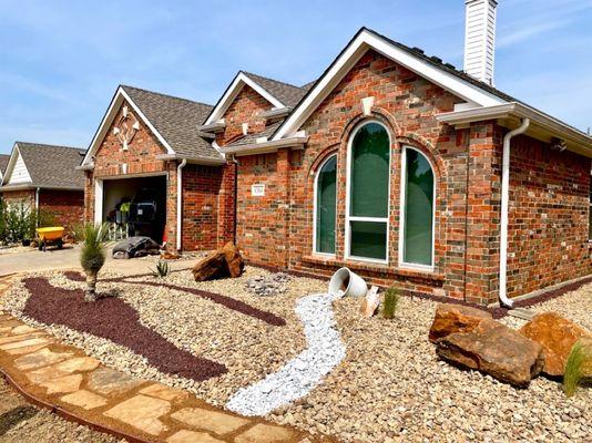 Sod & landscape installation by Blum