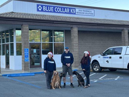 Our business is completely family owned and operated. We work together on everything. Out Motto is Long Live the Family Dog.