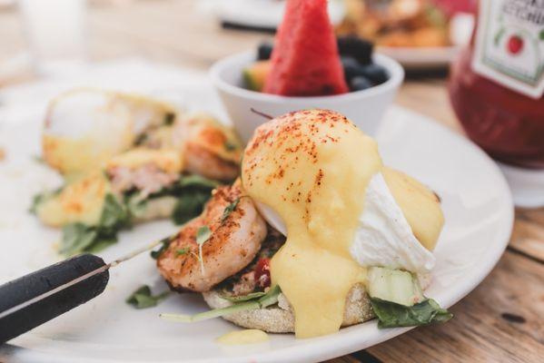 Crab And Shrimp Benedict