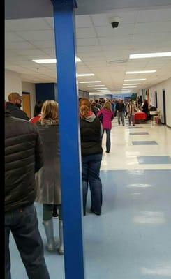 Line to vote