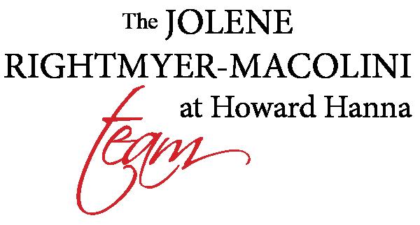 Jolene Rightmyer-Macolini Team at Howard Hanna
cell: (607) 339-1559 Jolene@SellsYourProperty.com
JRMTeam.com