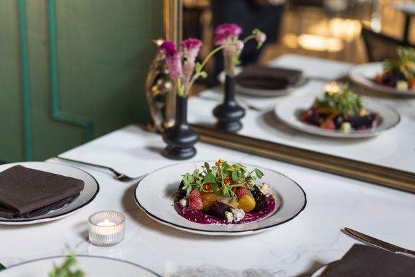 Signature beet salad