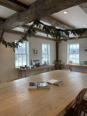 Interior gathering and market area