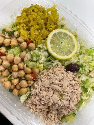 La Scala Tuna Chop Salad (No Salami)