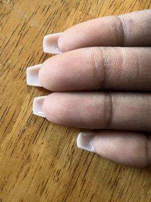 Length of nails