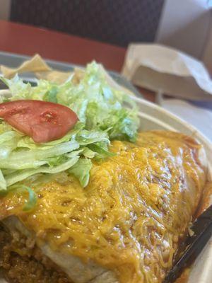 Burritos are always made fresh and healthy! And, even in Vegetarian options