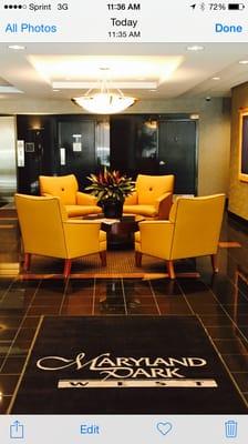 The Lobby of the Building