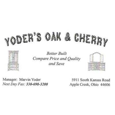 Yoder's Oak & Cherry