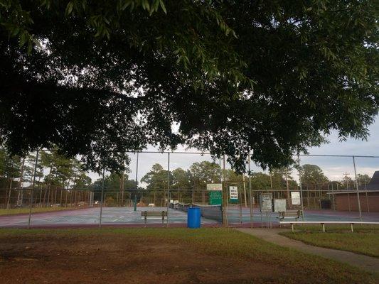 Tennis courts