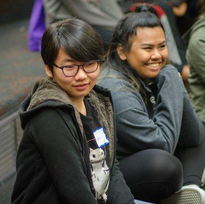 COMMA students enjoying a music appreciation seminar!