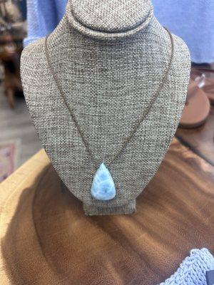 Larimar necklace