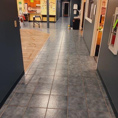 Janitorial Maintenance of educational facility