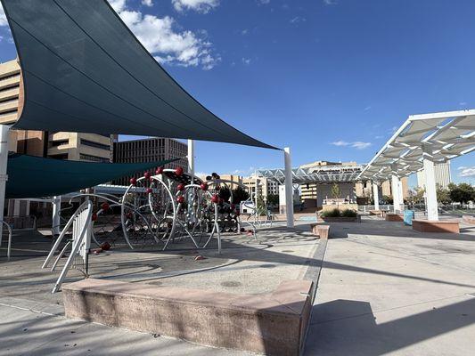 Albuquerque Civic Plaza Fountain