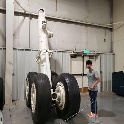 Main landing gear of a C-5 Galaxy.