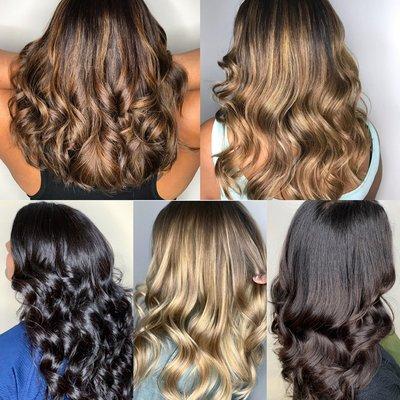 Balayages and specialty color