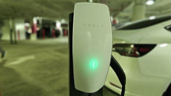 free charging with 16 of the Tesla Destination chargers