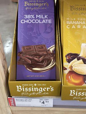 38% Milk Chocolate Bar