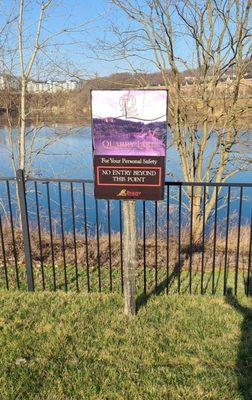 1 of a couple signs.