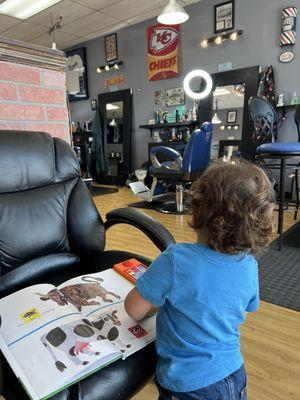 Waiting for our turn!