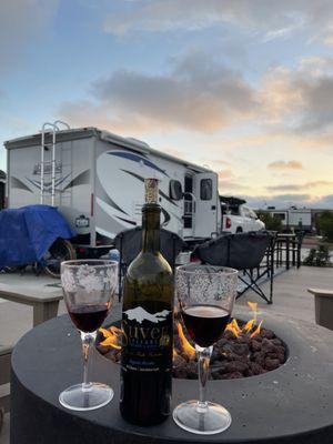 Suveg wine on vacation is the best