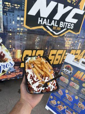 Combo over rice NYC STYLE