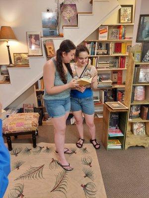 You will surely find a good read in our surprise book room.