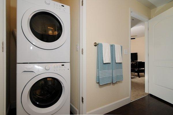 Full Size Stackable Washer & Dryer.