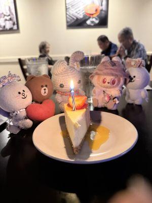 Cuties dining by candlelight