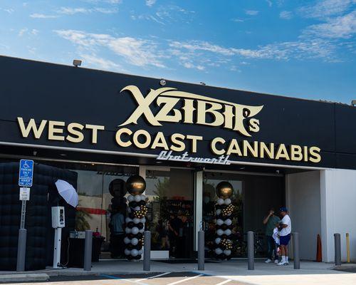 Exterior entrance of the store