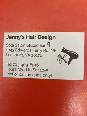 Jenny's Hair Design