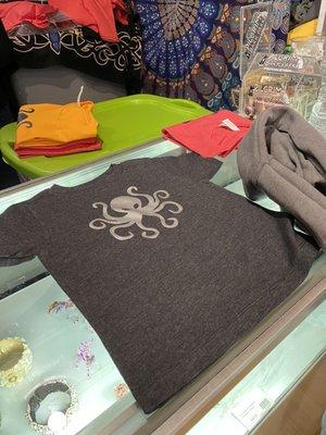 One of the shirts he made for us!