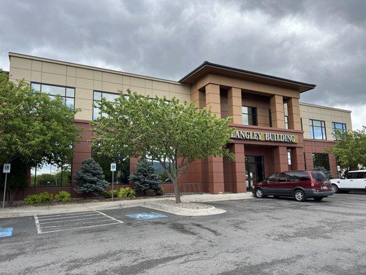 We are located on the second floor of the Langley Building.