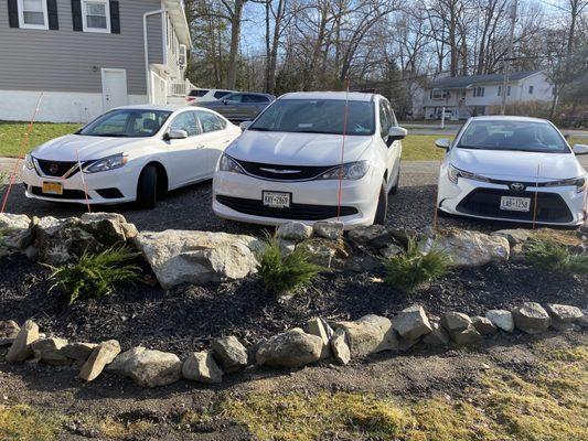 Some of the Fleet of Benson Transportation