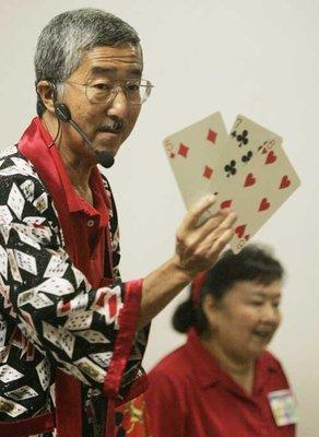 Magician Glenn Fujimoto