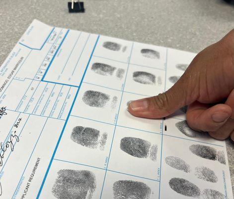USA Fingerprinting