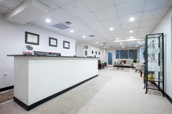 Inside the office of Dr. Ahmet Altiner, Dermatologist in New York, NY.