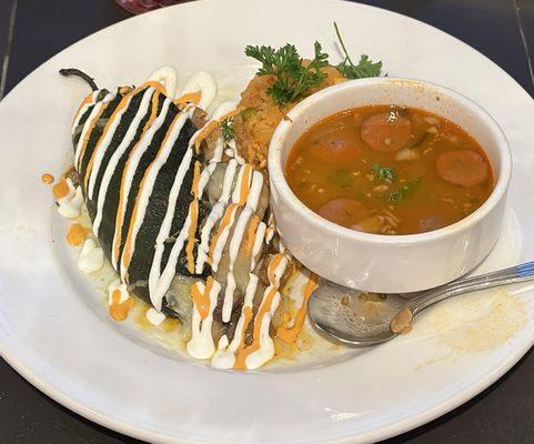 Stuffed Shrimp Pablano