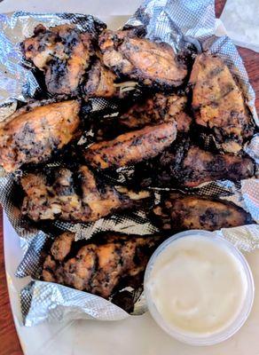 Award-Winning smoked wings
