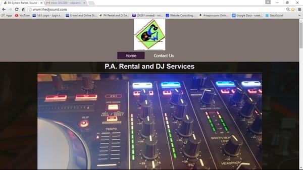 Sound rental and DJ services for Placer, Sacramento, and Yuba counties