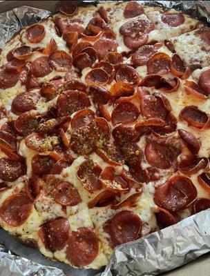 Pepperoni pizza
