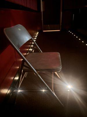 This is seat A1 now to anyone with a disability & doesn't need a wheelchair, so sure I'll sit my disabled a$$ here.